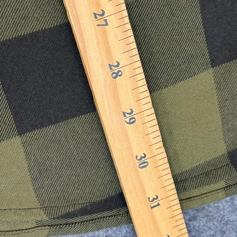 Dixxon Flannel Company The OD Green Black Buffalo Check Button Up Shirt Mens M - Picture 6 of 9